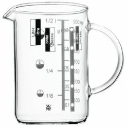 WMF Messbecher Gourmet Aus Glas, 0,5 Liter