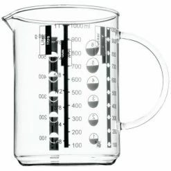WMF Messbecher Gourmet Aus Glas, 1 Liter