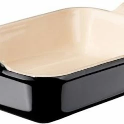 Le Creuset Auflaufform Tradition, Rechteckig In Schwarz Glänzend 26 X 19 Cm / 2,4 Liter
