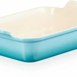Le Creuset Auflaufform Tradition, Rechteckig In Karibik 26 X 19 Cm / 2,4 Liter