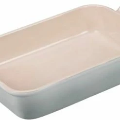 Le Creuset Auflaufform Tradition, Rechteckig In Perlgrau 19 X 14 Cm / 1,1 Liter