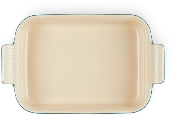 Le Creuset Auflaufform Tradition, Rechteckig In Deep Teal 26 X 19 Cm / 2,4 Liter 3 Le Creuset Auflaufform Tradition, Rechteckig In Deep Teal 26 X 19 Cm / 2,4 Liter – Bild 3