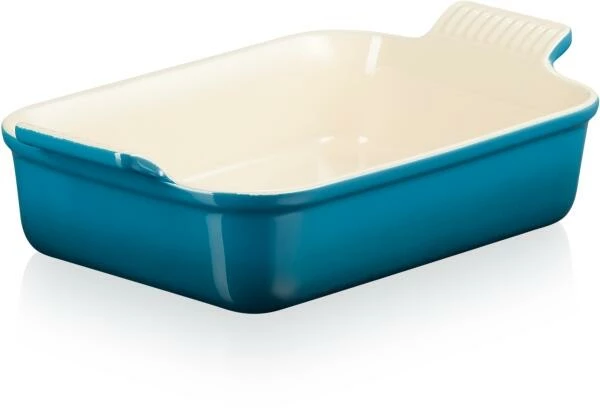 Le Creuset Auflaufform Tradition, Rechteckig In Deep Teal 26 X 19 Cm / 2,4 Liter 1 Le Creuset Auflaufform Tradition, Rechteckig In Deep Teal 26 X 19 Cm / 2,4 Liter