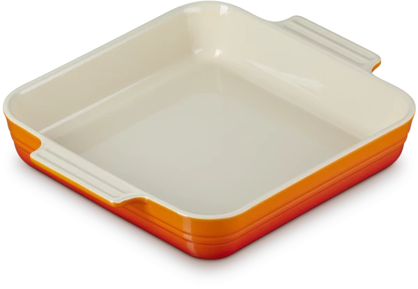 Le Creuset Auflaufform Klassik Quadratisch In Ofenrot 2 Le Creuset Auflaufform Klassik Quadratisch In Ofenrot – Bild 2
