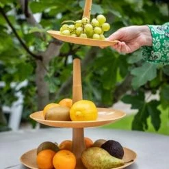 Koziol Etagere BABELL In Wood L -Kitchenaid Shop 7180 BABELL L 702 7