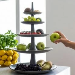 Koziol Etagere BABELL In Grau BIG -Kitchenaid Shop 7185 BABELL BIG 701 5 1