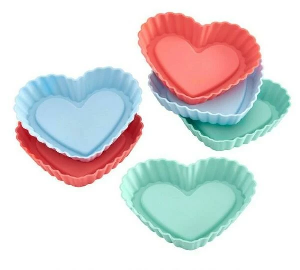 Lurch FlexiForm Tortelettes Herz , 6er Set 1 Lurch FlexiForm Tortelettes Herz , 6er Set