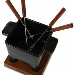Boska Käsefondue-Set Tapas Schwarz, Groß 10 Boska Käsefondue-Set Tapas Schwarz, Groß -Kitchenaid Shop 853529 PRO tapas fondue 005 neu l