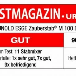 ESGE Zauberstab Stabmixer M 100 Design In Weiß -Kitchenaid Shop 90120 90124 90128 UNOLD ESGE Zauberstab M 100 D