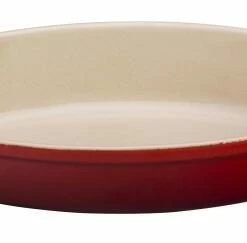 Le Creuset Auflaufform Tradition Oval In Kirschrot 36 Cm / 2,0 Liter
