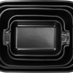 Appolia Auflaufform Rechteckig In Satin-schwarz 25 Cm / 1,4 Liter -Kitchenaid Shop APPOLIA BLACK SATIN RECT x5 1