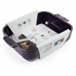 Appolia Auflaufform Rechteckig In Aubergine 32 Cm / 2,7 Liter -Kitchenaid Shop APPOLIA aubergine RECT 25 61036 fourreau 1