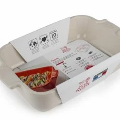 Appolia Auflaufform Rechteckig In Ecru 32 Cm / 2,7 Liter -Kitchenaid Shop APPOLIA ecru rectangulaire individuel 22 61135 packaging 2