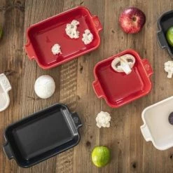 Appolia Auflaufform Rechteckig In Ecru 25 Cm / 1,4 Liter -Kitchenaid Shop APPOLIA individuels 61180 61142 61166 61173 61159 61135 PEUGEOT SAVEURS 5