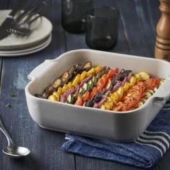 Appolia Auflaufform Quadratisch In Ecru 36 Cm / 5,4 Liter -Kitchenaid Shop APPOLIA legumes 60206 60169 60121 PIXEL BECHAMEL 3