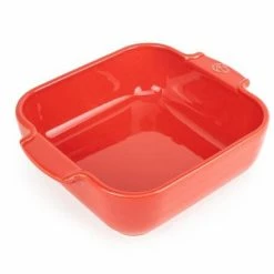 Appolia Auflaufform Quadratisch In Rot 18 Cm / 0,66 Liter -Kitchenaid Shop APPOLIA plat carre rouge 21 cm 60213
