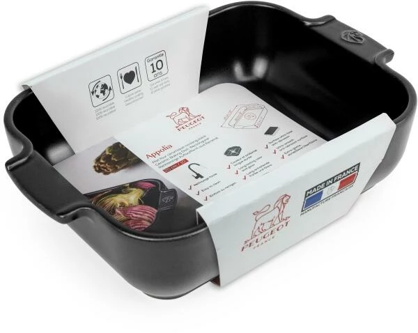 Appolia Auflaufform Rechteckig In Satin-schwarz 22 Cm / 0,85 Liter 4 Appolia Auflaufform Rechteckig In Satin-schwarz 22 Cm / 0,85 Liter – Bild 4