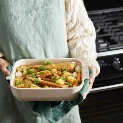 Appolia Auflaufform Rechteckig In Ecru 22 Cm / 0,85 Liter -Kitchenaid Shop APPOLIA rectangle moyen ecru 60046 60084 PIXEL BECHAMEL