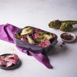 Appolia Auflaufform Rechteckig In Aubergine 40 Cm / 5,2 Liter -Kitchenaid Shop APPOLIA rectangle petit aubergine 61036 61029 PIXEL BECHAMEL 2