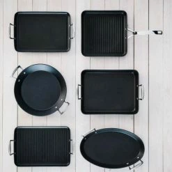 Le Creuset Aluminium-Antihaft-Bratreine -Kitchenaid Shop Aluminium Antihaft Spezialformen Sortimentsuebersicht 1 l