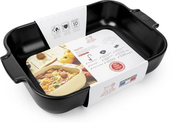 Appolia Auflaufform Rechteckig In Satin-schwarz 22 Cm / 0,85 Liter 8 Appolia Auflaufform Rechteckig In Satin-schwarz 22 Cm / 0,85 Liter – Bild 8