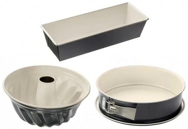Dr. Oetker Backformen-Set Back-Trend, 3-teilig 1 Dr. Oetker Backformen-Set Back-Trend, 3-teilig