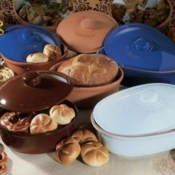 Römertopf Brot-Frischetopf Oval MAXI, Terrakotta -Kitchenaid Shop Brottoepfe oval und rund 7 l