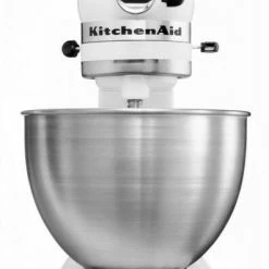 KitchenAid Küchenmaschine Classic In Weiß, 4,3 Liter -Kitchenaid Shop ClassicStandMixer 5K45SSEWH face l