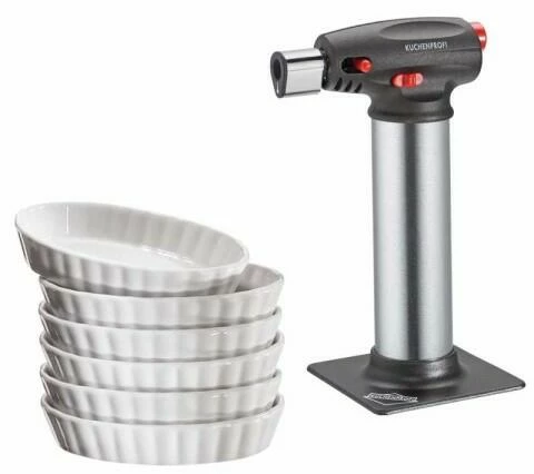 Küchenprofi Creme Brulée Set, 7-teilig 1 Küchenprofi Creme Brulée Set, 7-teilig