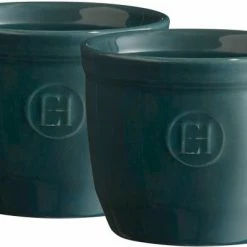 Emile Henry Töpfchen Nr. 8 In Feu Doux, 2er Set