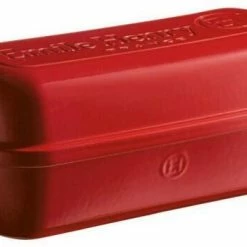 Emile Henry Kasten-Brotbackform Groß In Granatapfel