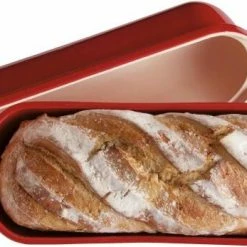Emile Henry Kasten-Brotbackform Groß In Granatapfel -Kitchenaid Shop EH 5503 345503 PainCampagne BigLoaf TopBread
