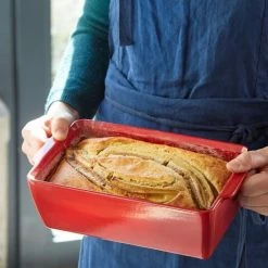 Emile Henry Kasten-Brotbackform In Granatapfel -Kitchenaid Shop EH 5504 Life Ultime PainMoule LoafBaker Carry V