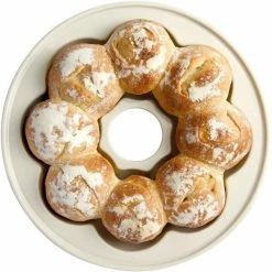 Emile Henry Brotkranz-Backform Rund In Creme -Kitchenaid Shop EH 5505 505505 PainCouronne CrownBreadBaker TopBread