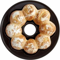 Emile Henry Brotkranz-Backform Rund In Fusain -Kitchenaid Shop EH 5505 795505 PainCouronne CrownBreadBaker TopBread