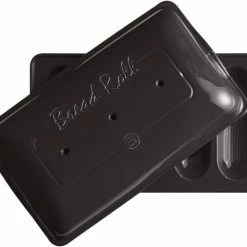 Emile Henry Mini Baguette-Set In Fusain 8 Emile Henry Mini Baguette-Set In Fusain -Kitchenaid Shop EH 5519 795519 Moule 5MiniBaguettes Baker TopOpen