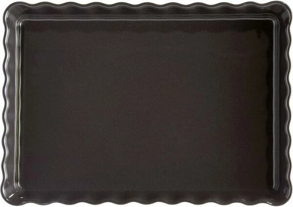 Emile Henry Kuchenform Rechteckig In Fusain 2 Emile Henry Kuchenform Rechteckig In Fusain – Bild 2