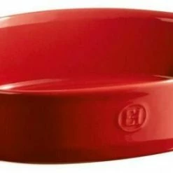 Emile Henry Gratinform Ultime Oval In Granatapfel 27 Cm / 17,5 Cm / 6,5 Cm / 1,5 Liter
