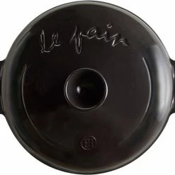 Emile Henry Brotbackform-Set In Fusain -Kitchenaid Shop EH 9108 799108 ClocheAPain BreadCloche Top