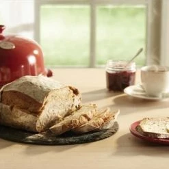 Emile Henry Brotbackform-Set In Granatapfel -Kitchenaid Shop EH 9108 Amb Bread Cloche Pain SlideBread H
