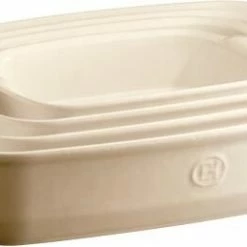 Emile Henry Gratinform Ultime Rechteckig In Ton 22 X 14,5 X 6,5 Cm -Kitchenaid Shop EH 96XX 029649 029650 029652 029654 Rectang Nested4