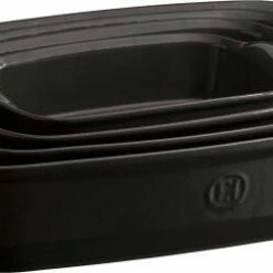 Emile Henry Gratinform Ultime Rechteckig In Fusain 42,5 X 28 X 8,5 Cm -Kitchenaid Shop EH 96XX 799649 799650 799652 799654 Rectang Nested4 2 3