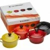 Le Creuset Mini-Cocotten Feuer & Flamme, 4er-Set