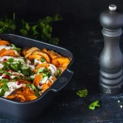 Appolia Auflaufform Quadratisch In Schiefergrau 28 Cm / 2,7 Liter -Kitchenaid Shop Graphite Appolia 60183 39431 39424 DELIACIOUS 2