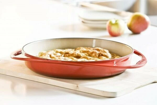 Le Creuset Tatin-Backform Aus Gusseisen In Ofenrot 25 Cm / 1,8 Liter 2 Le Creuset Tatin-Backform Aus Gusseisen In Ofenrot 25 Cm / 1,8 Liter – Bild 2