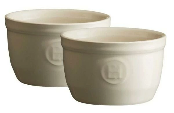Emile Henry Töpfchen Nr. 9 In Ton, 2er Set 1 Emile Henry Töpfchen Nr. 9 In Ton, 2er Set