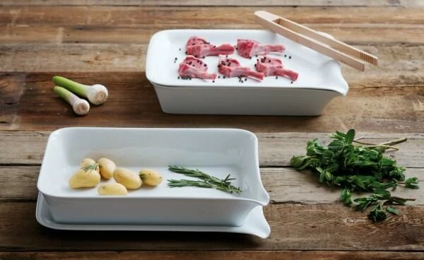 Kahla Five Senses Maxi-Backform 37 X 26 Cm In Weiß 3 Kahla Five Senses Maxi-Backform 37 X 26 Cm In Weiß – Bild 3