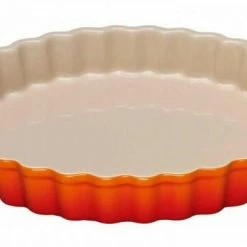 Le Creuset Tarteform In Ofenrot 28 Cm / 2,1 Liter / 4 Cm