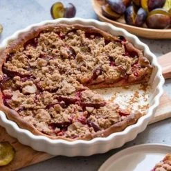 Le Creuset Tarteform In Karibik -Kitchenaid Shop Le Creuset Tarteform Pflaumenkuchen LB1 1