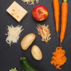 Microplane Extragrob-Reibe Gourmet -Kitchenaid Shop MP Grating Results Extra Coarse Blade neu 3 l